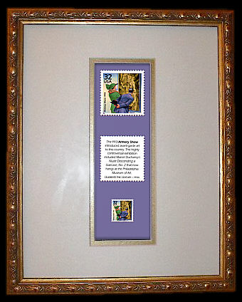 Duchamp, Armory Exhibition 1913 Commemorative US Stamp